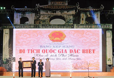 Historic Pho Hien complex recognised as special national relic - ảnh 1